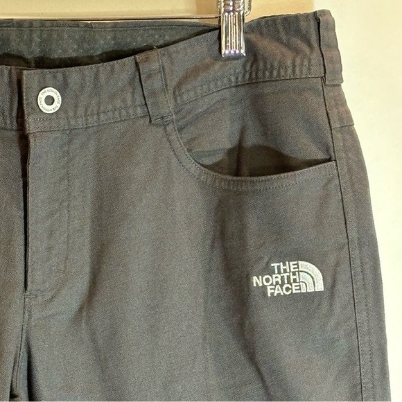 THE NORTH FACE Sz 10 Hiking Athleisure Walking Pockets Straight Leg Pants - Picture 2 of 13